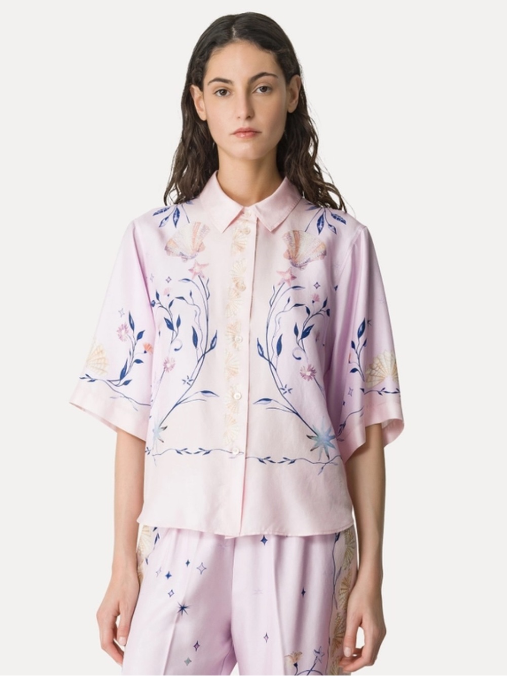 forte forte silk “deliverance” set (top + pants)